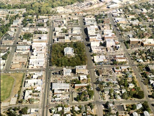 Downtown Prescott from South