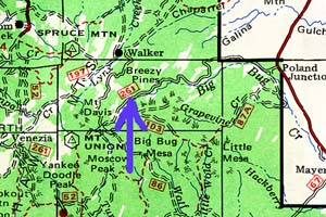 Map 1431 location