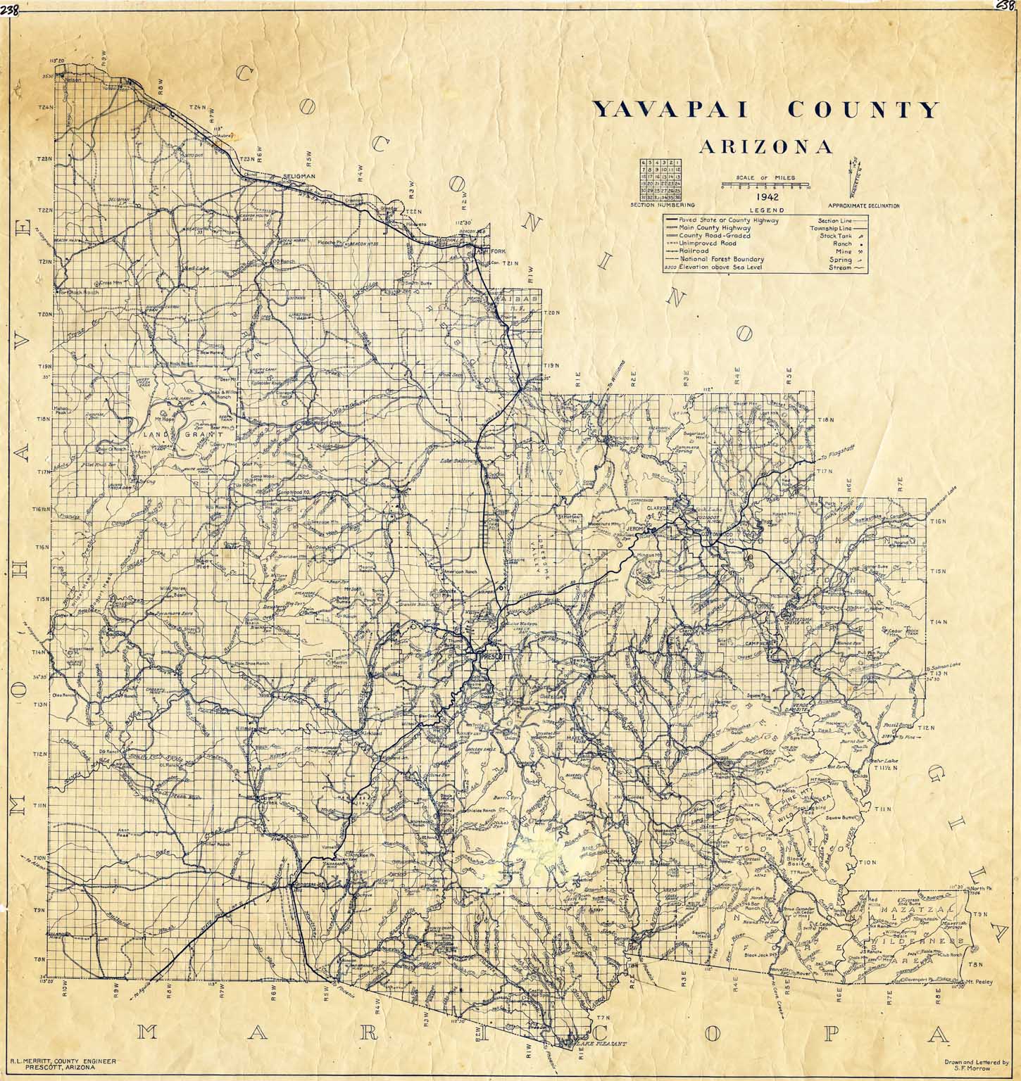 Yavapai County Zip Code Map